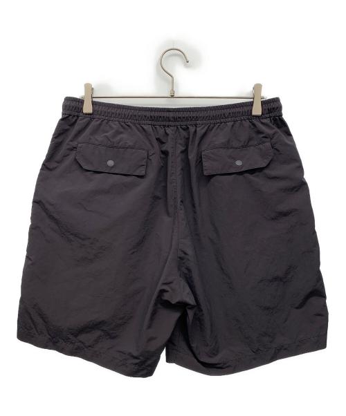 The Ennoy Professional（ザ エンノイ プロフェッショナル）THE ENNOY PROFESSIONAL (ザ エンノイ プロフェッショナル) Nylon Short Pant チャコールブラック サイズ:Lの古着・服飾アイテム
