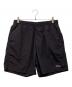 THE ENNOY PROFESSIONAL（ザ エンノイ プロフェッショナル）の古着「Nylon Short Pant」｜チャコールブラック