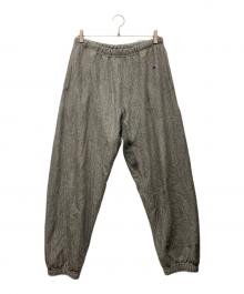 Champion REVERSE WEAVE（チャンピオン リバース ウィーブ）の古着「スウェットパンツ」｜ライトグレー