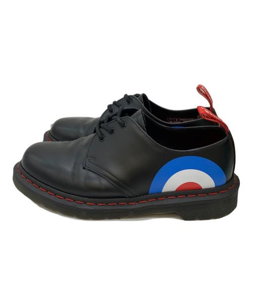 Dr.Martens（ドクターマーチン）Dr.Martens (ドクターマーチン) The Who (ザ・フー) 3ホールシューズ ブラック サイズ:UK7の古着・服飾アイテム