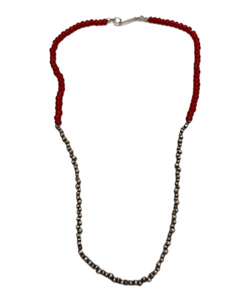 bread maker（bread maker）bread maker (bread maker) 大森南朋 ネックレス レッド×シルバーの古着・服飾アイテム