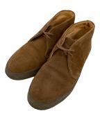 SANDERSサンダース）の古着「スウェードチャッカブーツ」｜ブラウン