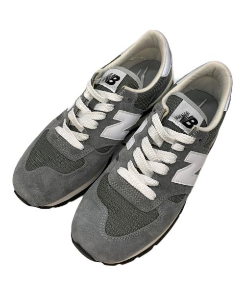 NEW BALANCE（ニューバランス）NEW BALANCE (ニューバランス) スニーカー グレー サイズ:27.5の古着・服飾アイテム