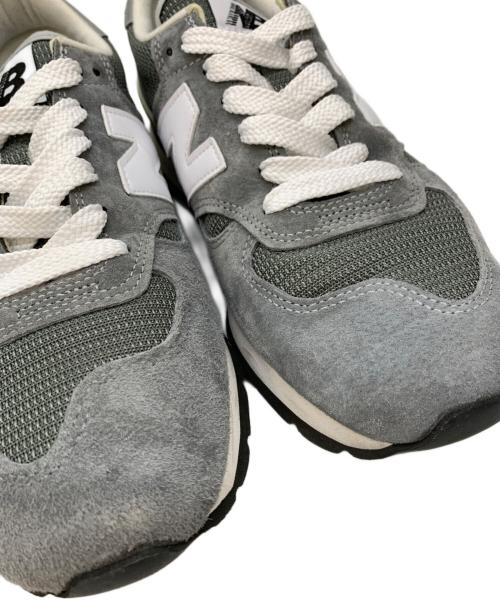 NEW BALANCE（ニューバランス）NEW BALANCE (ニューバランス) スニーカー グレー サイズ:27.5の古着・服飾アイテム