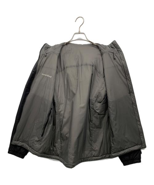 mont-bell（モンベル）mont-bell (モンベル) サーマラップパーカ ブラック×グレー サイズ:Mの古着・服飾アイテム