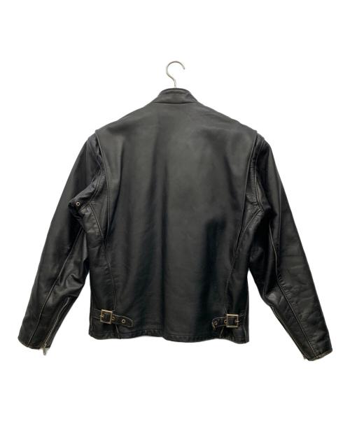 Schott（ショット）Schott (ショット) シングルライダースジャケット ブラック サイズ:40の古着・服飾アイテム