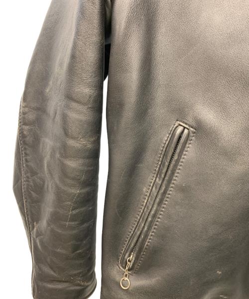 Schott（ショット）Schott (ショット) シングルライダースジャケット ブラック サイズ:40の古着・服飾アイテム