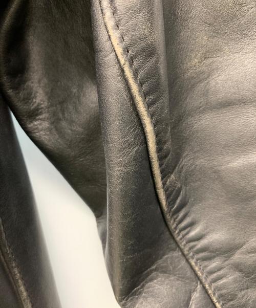 Schott（ショット）Schott (ショット) シングルライダースジャケット ブラック サイズ:40の古着・服飾アイテム