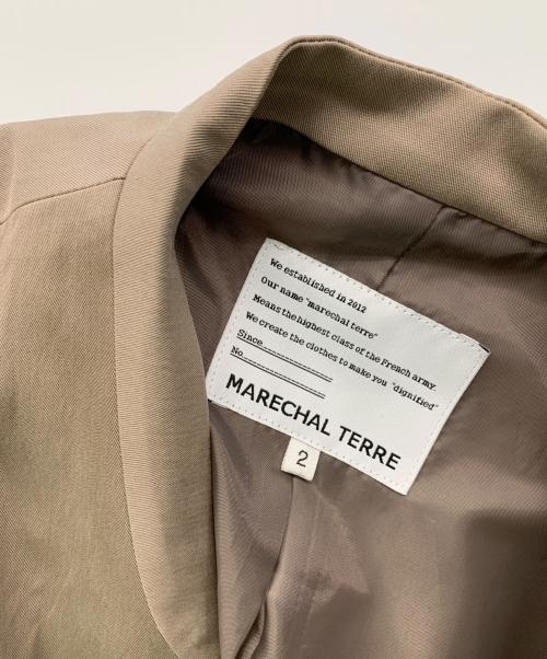 MARECHAL TERRE（マルシャルテル）MARECHAL TERRE (マルシャルテル) ジレ ベージュ サイズ:2の古着・服飾アイテム
