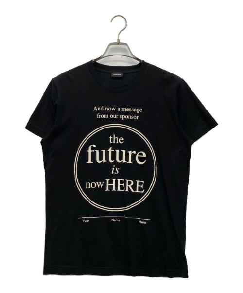 DIESEL（ディーゼル）DIESEL (ディーゼル) Tシャツ ブラック サイズ:Lの古着・服飾アイテム