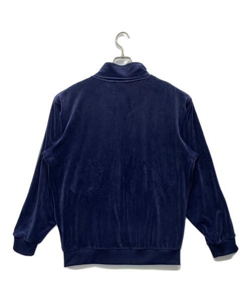 adidas（アディダス）adidas (アディダス) ベロアトラックジャケット ネイビー サイズ:Mの古着・服飾アイテム