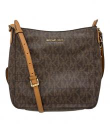 MICHAEL KORS（マイケル・コース）の古着「ロゴロングショルダーバッグ」｜ブラウン