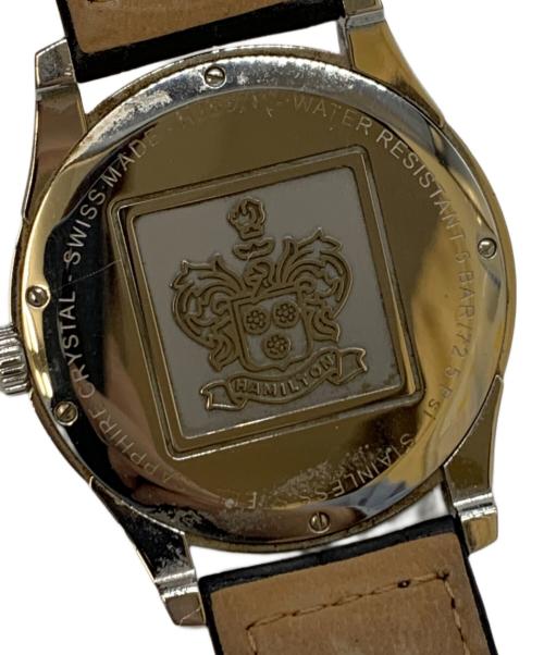 HAMILTON（ハミルトン）HAMILTON (ハミルトン) 腕時計 ブラックの古着・服飾アイテム