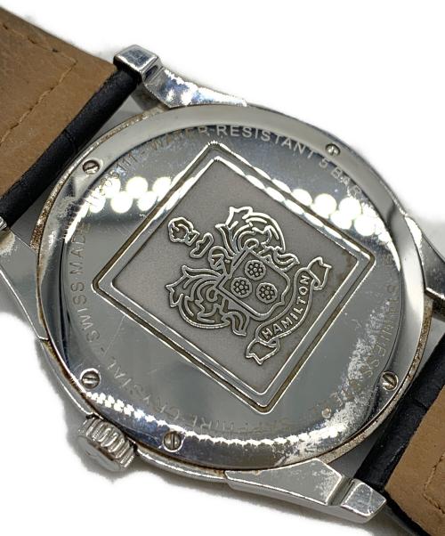 HAMILTON（ハミルトン）HAMILTON (ハミルトン) 腕時計 ブラックの古着・服飾アイテム