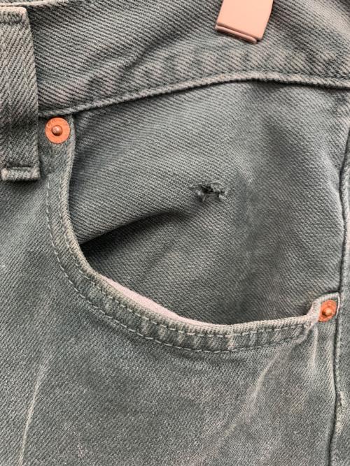 LEVI'S（リーバイス）LEVI'S (リーバイス) 501デニムパンツ グリーン サイズ:W36×L34の古着・服飾アイテム