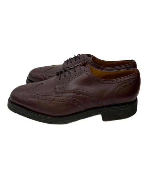 SANDERS（サンダース）SANDERS (サンダース) ウィングチップシューズ ブラウン サイズ:8の古着・服飾アイテム