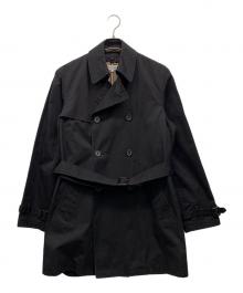 PAUL SMITH（ポールスミス）の古着「トレンチコート」｜ブラック
