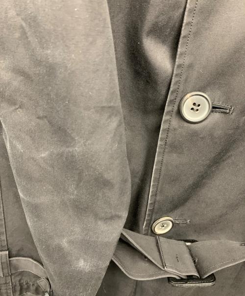 PAUL SMITH（ポールスミス）Paul Smith (ポールスミス) トレンチコート ブラック サイズ:Mの古着・服飾アイテム