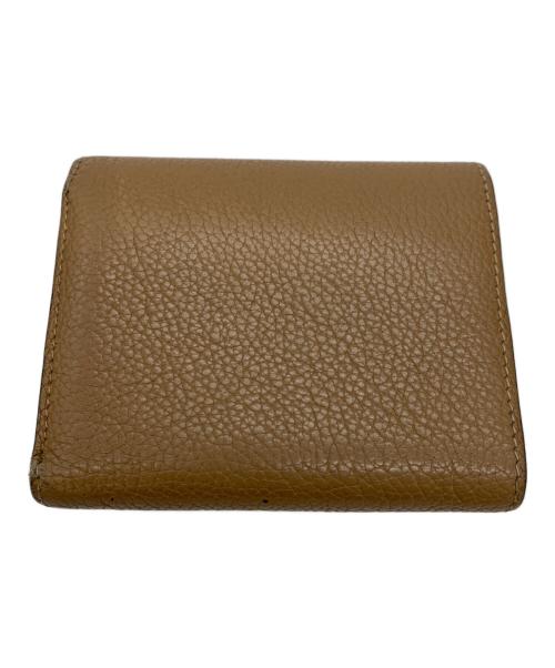 LOUIS VUITTON（ルイ ヴィトン）LOUIS VUITTON (ルイ ヴィトン) 3つ折り財布 ブラウン×ベージュの古着・服飾アイテム