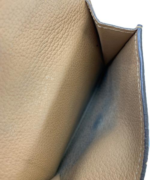 LOUIS VUITTON（ルイ ヴィトン）LOUIS VUITTON (ルイ ヴィトン) 3つ折り財布 ブラウン×ベージュの古着・服飾アイテム