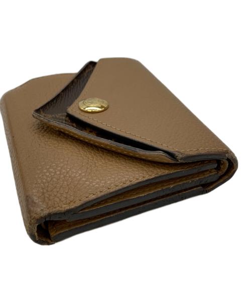 LOUIS VUITTON（ルイ ヴィトン）LOUIS VUITTON (ルイ ヴィトン) 3つ折り財布 ブラウン×ベージュの古着・服飾アイテム