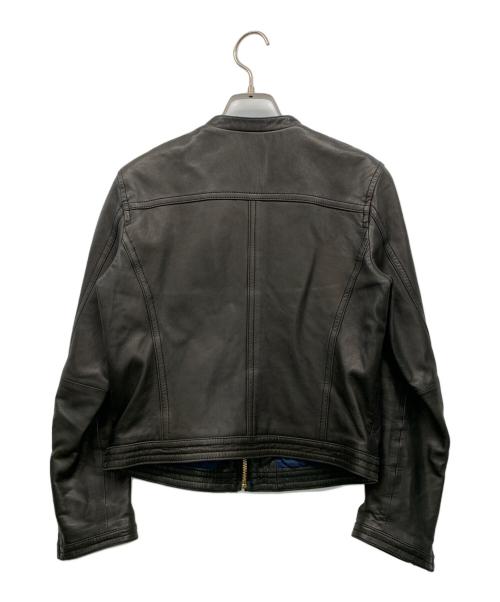 TOMORROW LAND（トゥモローランド）TOMORROW LAND (トゥモローランド) シングルライダースジャケット ブラック サイズ:36の古着・服飾アイテム