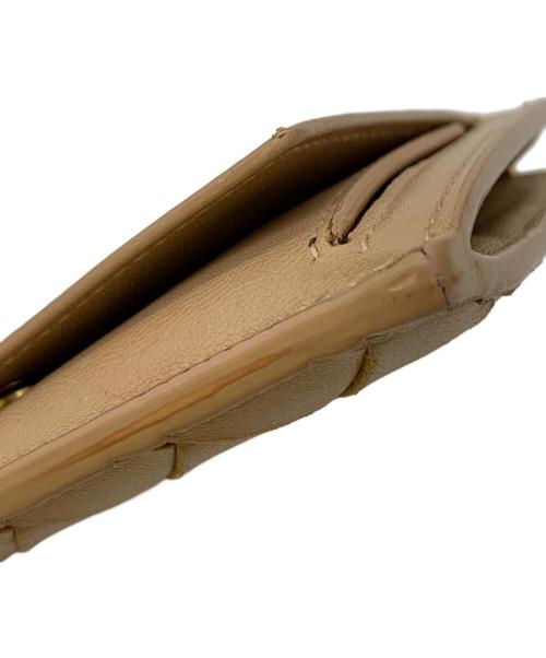 BOTTEGA VENETA（ボッテガベネタ）BOTTEGA VENETA (ボッテガベネタ) コインケース ベージュの古着・服飾アイテム