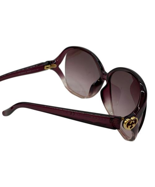 GUCCI（グッチ）GUCCI (グッチ) サングラス パープルの古着・服飾アイテム