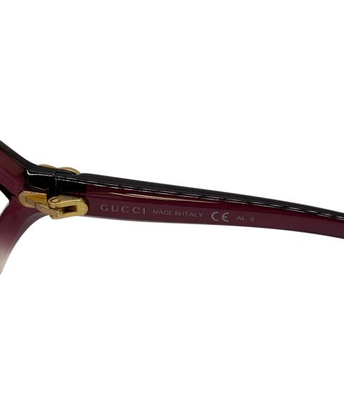 GUCCI（グッチ）GUCCI (グッチ) サングラス パープルの古着・服飾アイテム