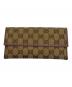 GUCCI (グッチ) 長財布 ブラウン×ラベンダー：15000円