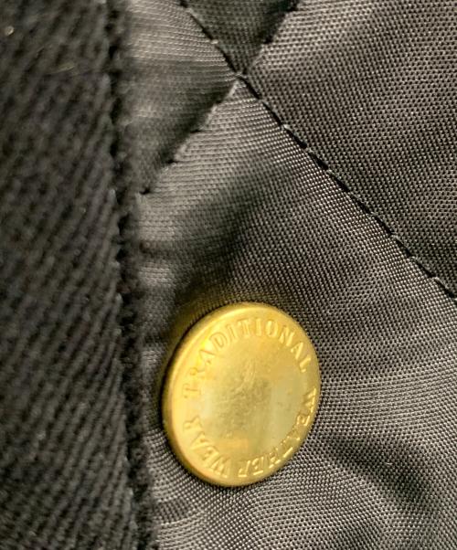 Traditional Weatherwear（トラディショナルウェザーウェア）Traditional Weatherwear (トラディショナルウェザーウェア) キルティングジャケット ブラック サイズ:34 未使用品の古着・服飾アイテム