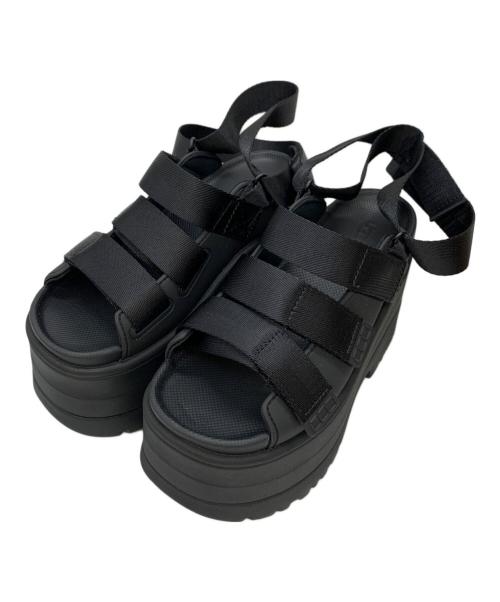 UGG（アグ）UGG (アグ) サンダル ブラック サイズ:23の古着・服飾アイテム