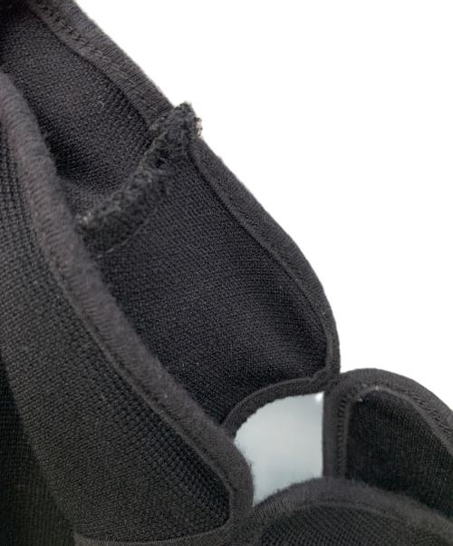 Ameri（アメリ）AMERI (アメリ) CROWN WAFFLE TOP ブラック サイズ:Freeの古着・服飾アイテム