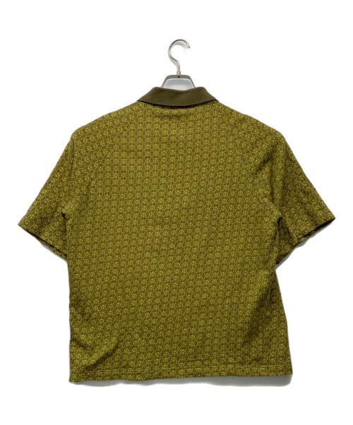 KIK WEAR（キックウェアー）KIK WEAR (キックウェアー) ポロシャツ オリーブ サイズ:Lの古着・服飾アイテム