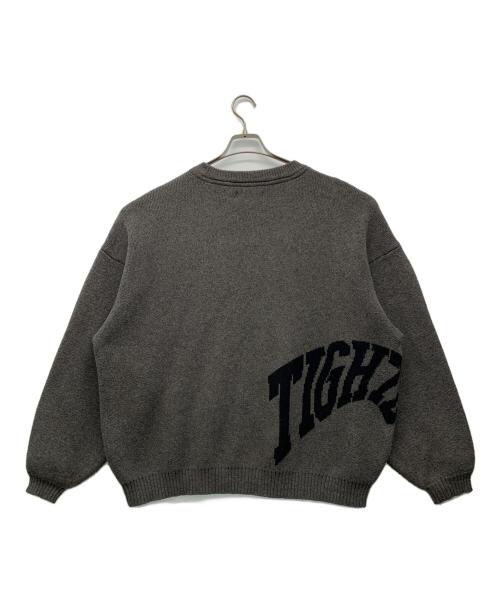 TIGHTBOOTH PRODUCTION（タイトブースプロダクション）TIGHTBOOTH PRODUCTION (タイトブースプロダクション) 厚手ニット グレー サイズ:Lの古着・服飾アイテム
