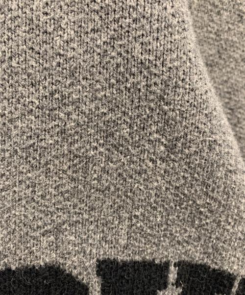 TIGHTBOOTH PRODUCTION（タイトブースプロダクション）TIGHTBOOTH PRODUCTION (タイトブースプロダクション) 厚手ニット グレー サイズ:Lの古着・服飾アイテム