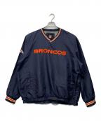 NFLエヌエフエル）の古着「ナイロンプルオーバー」｜ネイビー