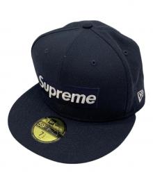 New Era×SUPREME（ニューエラ×シュプリーム）の古着「ボックスロゴキャップ」｜ブラック