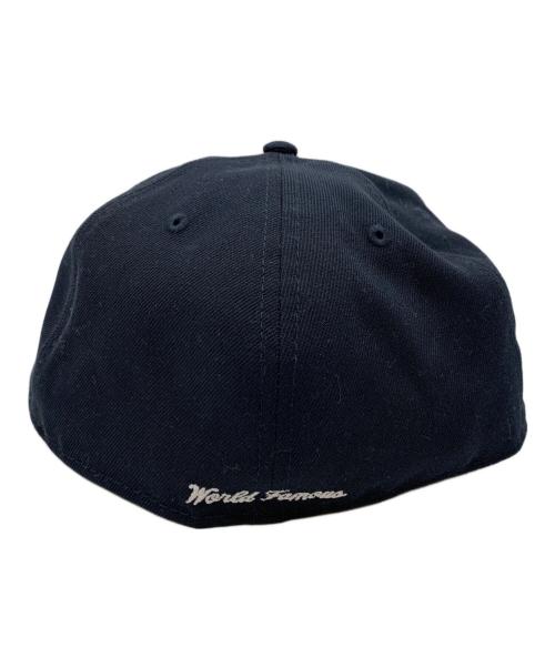 New Era（ニューエラ）New Era (ニューエラ) Supreme (シュプリーム) ボックスロゴキャップ ブラックの古着・服飾アイテム