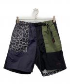 GRAMICCIグラミチ）の古着「ショートパンツ」｜ネイビー×グリーン