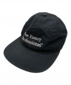 The Ennoy Professionalザ エンノイ プロフェッショナル）の古着「キャップ」｜ブラック