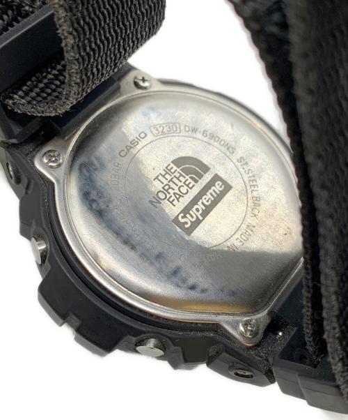 CASIO（カシオ）CASIO (カシオ) Supreme (シュプリーム) THE NORTH FACE (ザ ノース フェイス) 腕時計 ブラックの古着・服飾アイテム