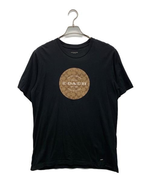 COACH（コーチ）COACH (コーチ) 半袖Tシャツ ブラック サイズ:Lの古着・服飾アイテム