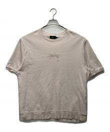 stussy（ステューシー）の古着「ロゴ刺繍Tシャツ」｜ホワイト