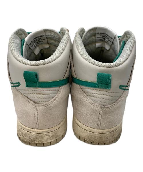 NIKE（ナイキ）NIKE (ナイキ) ハイカットスニーカー グリーン×グレー サイズ:28の古着・服飾アイテム