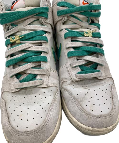 NIKE（ナイキ）NIKE (ナイキ) ハイカットスニーカー グリーン×グレー サイズ:28の古着・服飾アイテム