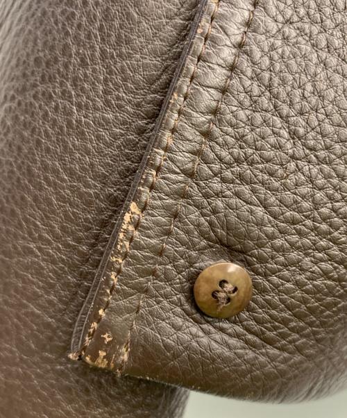 PAUL SMITH（ポールスミス）PAUL SMITH (ポールスミス) レザージャケット ブラウン サイズ:Mの古着・服飾アイテム