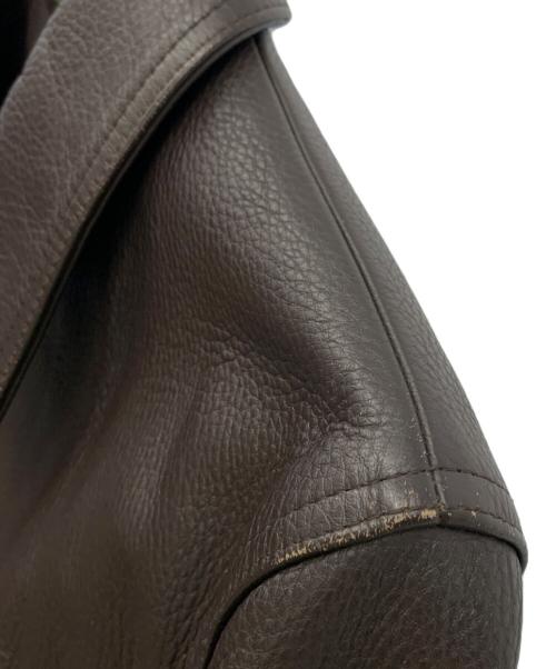 PAUL SMITH（ポールスミス）PAUL SMITH (ポールスミス) レザージャケット ブラウン サイズ:Mの古着・服飾アイテム