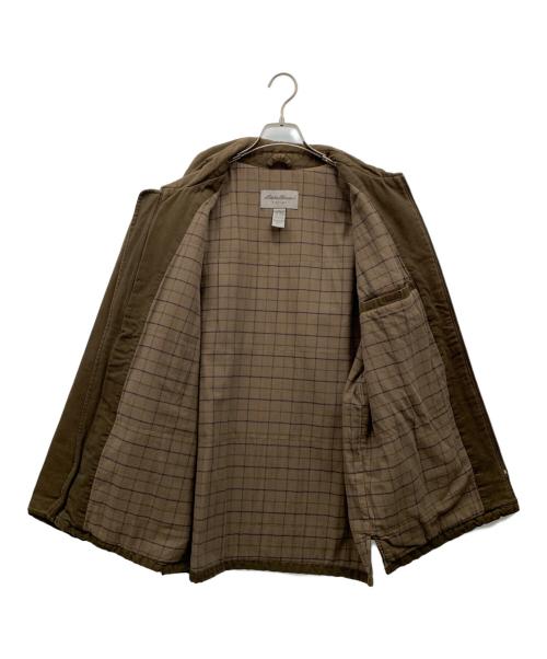 Eddie Bauer（エディーバウアー）Eddie Bauer (エディーバウアー) ジップジャケット オリーブ サイズ:Lの古着・服飾アイテム