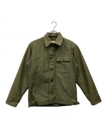 海軍 A-2（海軍 A-2）の古着「ミリタリージャケット」｜オリーブ